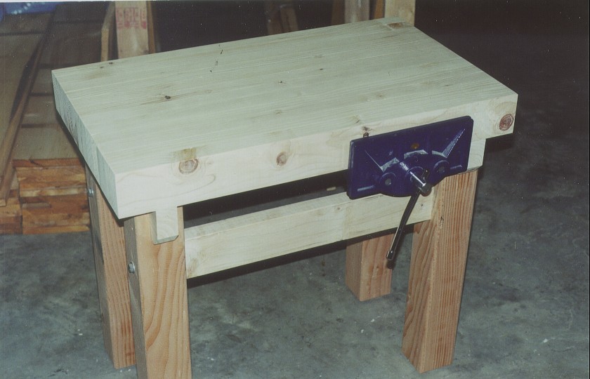 Wood Workbench