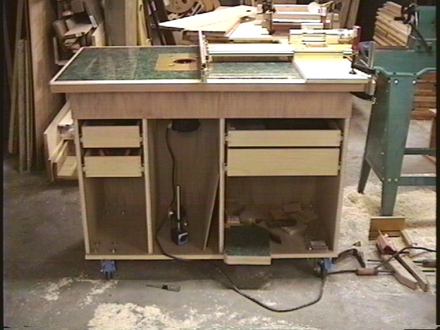 incra router table top